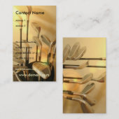 Golf Irons Visitekaartje (Voorkant / Achterkant)