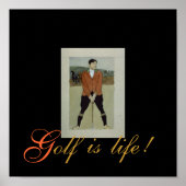 Golf is... Afdrukken Poster (Voorkant)