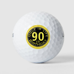 Golf is de 90e verjaardag van het  leven Golfbal Golfballen