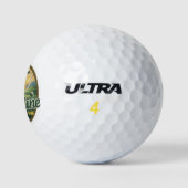 Golf Is Discipline Disguised as Fun Golfballen (Logo)
