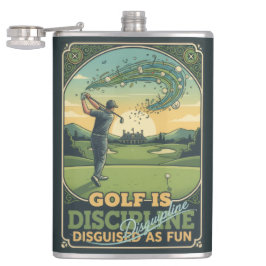 Golf Is Discipline Disguised as Fun | Motivational Heupfles
