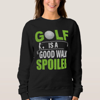 Golf is een goed rondgespoelde Golf voor Golfer Trui