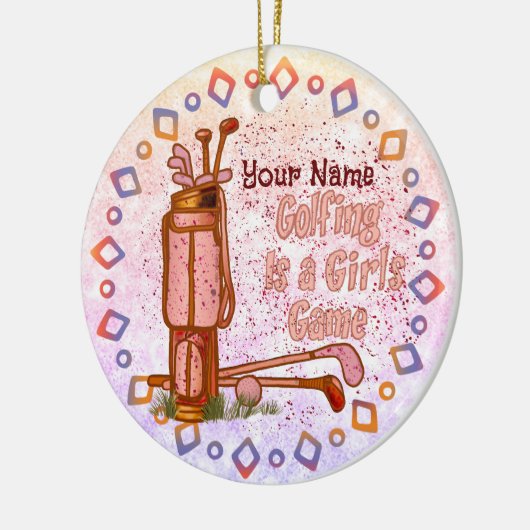 Golf is een ornament voor meisjes (Links)