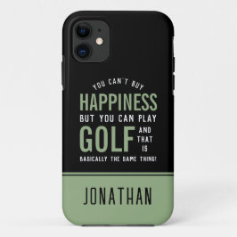 Golf is geluk Funny Golf Lover Case-Mate iPhone Case