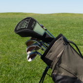 Golf is geluk Funny Golf Lover Gifts Golfheadcover (Insitu)