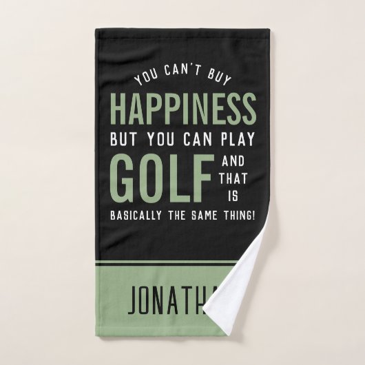 Golf is geluk Funny Golf Lover Gifts Handdoek (Handdoek)