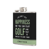 Golf is geluk Funny Golf Lover Gifts Heupfles (Links)