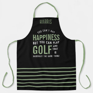 Golf is geluk Funny Golf Lover Gifts Schort