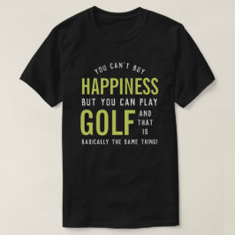 Golf is geluk Funny Golf Lover Gifts T-shirt