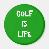 GOLF IS HET LEVEN MAGNEET (Voorkant)