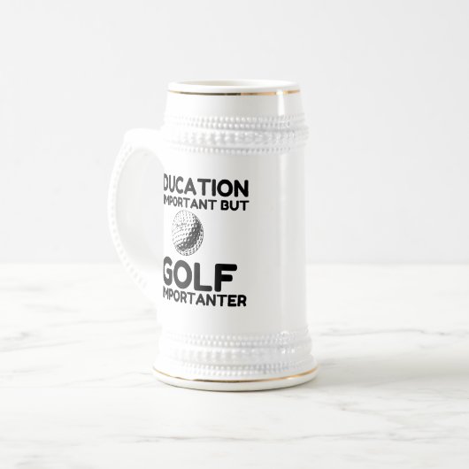 GOLF IS IMPORTANTER BIERPUL (Voorkant links)