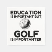 GOLF IS IMPORTANTER SERVET (Voorkant)