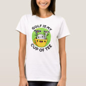 Golf is mijn beker van T-shirt Funny Golf Pun (Voorkant)