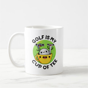 Golf is mijn beker van T-shirt Funny Golf Pun Koffiemok