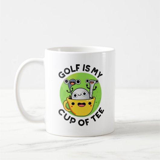 Golf is mijn beker van T-shirt Funny Golf Pun Koffiemok (Links)