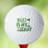 Golf is mijn Gezegde theepot Golfballen