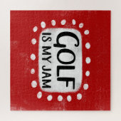 Golf is mijn Jam Jigsaw puzzel (Horizontaal)