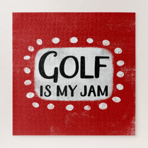 Golf is mijn Jam Jigsaw puzzel