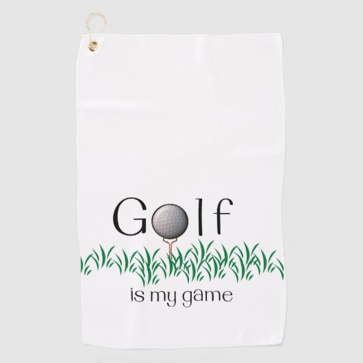 Golf is mijn Spel Golfhanddoek (Voorkant)