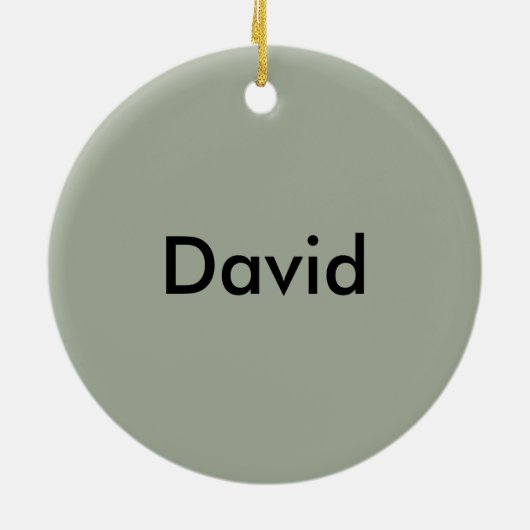 GOLF is mijn spel Keramisch Ornament (Achterkant)