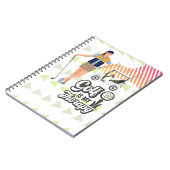 Golf is mijn therapie voor Lady golfer Notitieboek (Linkerzijde)