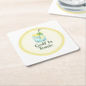 Golf Is Tonic | Golf Drinkware Onderzetter (Schuin)