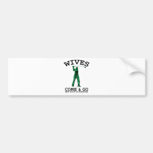 Golf is voor eeuwig bumpersticker