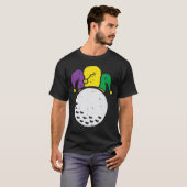 Golf Jester Pet Mardi Gras Carnival Player Coach G T-shirt (Voorkant volledig)