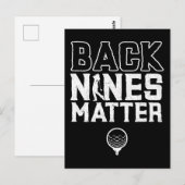 Golf Joke Golf Course Humor Golfing Briefkaart (Voorkant / Achterkant)