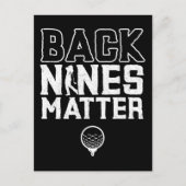 Golf Joke Golf Course Humor Golfing Briefkaart (Voorkant)