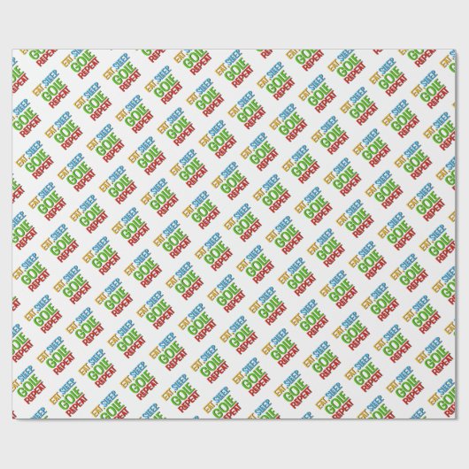 Golf Joke voor Golfers  Cadeaupapier (Vlak)