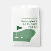 Golf Jongen 1e Verjaardag Bedankzakje (Voorkant)