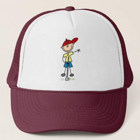 Golf Jongenshoed Trucker Pet (Voorkant)