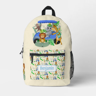 Golf Jungle Dieren Baby Maatwerk  Bedrukte Rugzak