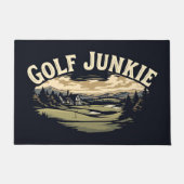 Golf Junkie Schattige Cool Deurmat (Voorkant)
