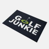 Golf Junkie Schattige Cool Deurmat (Schuin)