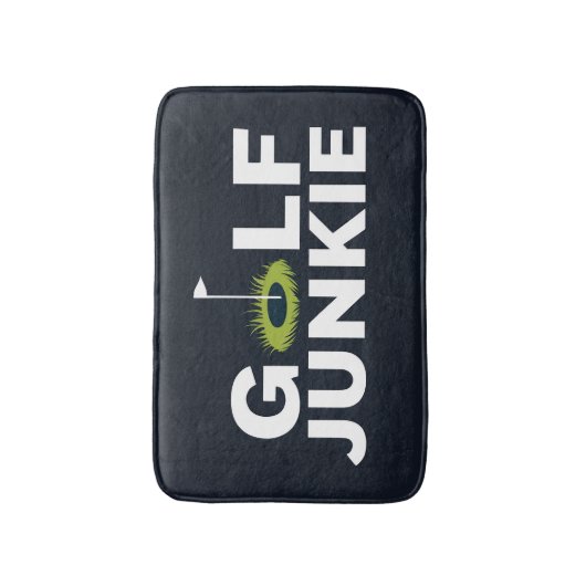 Golf Junkie Schattigee Cool Badkamer Badmat (Voorkant Verticaal)