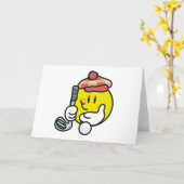 Golf Kaart (Gele Bloem)