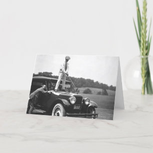  Golf-Kaart Feestdagen Kaart