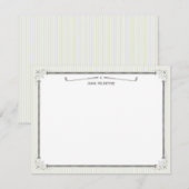  Golf-kaarten voor gepersonaliseerde flatpanels Notitiekaartje (Voorkant / Achterkant)