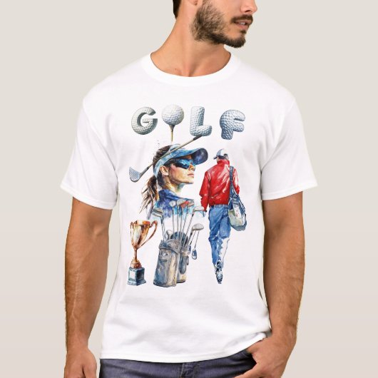Golf Kampioen T-shirt (Voorkant)