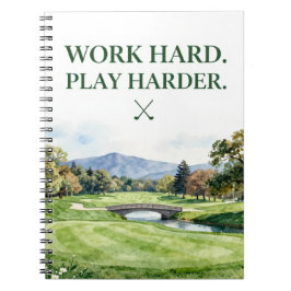 Golf Kantoorartikelen Collectie | Premium Waterver Notitieboek