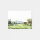 Golf Kantoorartikelen Collectie | Premium Waterver Post-it® Notes (Voorkant)
