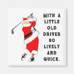 Golf Kerst Collectie Magneet