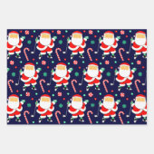 Golf Kerst Geschenk Inpakpapier Vel (Voorkant)