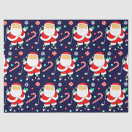 Golf Kerst Geschenk Tissuepapier