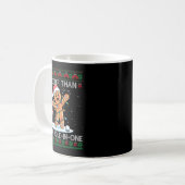 Golf Kerst Gingerbread Zoeter Dan Je Hole- Koffiemok (Voorkant links)