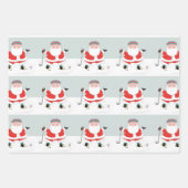 Golf Kerst Inpakpapier Vel (Voorkant)