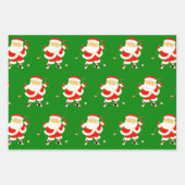Golf Kerst Inpakpapier Vel (Voorkant)