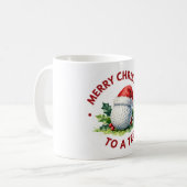Golf Kerst Koffiemok (Voorkant links)